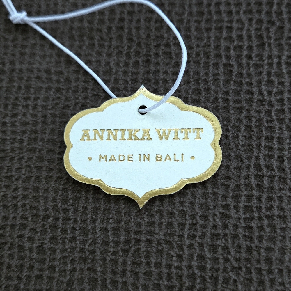 Annika Witt Sterling Silver🤍 Scroll📜 Heart❤ Pendant Necklace - NWT - Picture 5 of 16
